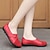 economico Slip-ons e mocassini da donna-mocassini slip-on da donna punta tonda comode scarpe basse appartamenti casual in ecopelle