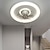 abordables Lampes de Ventilateur de Plafond-ventilateur de plafond led 1 lumière 55 cm dimmable grand minimaliste acrylique chambre cuisine style nordique moderne 110-240v uniquement dimmable avec télécommande