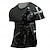 Χαμηλού Κόστους Ανδρικά 3D T-shirts-Γραφική Σταυρός Ναΐτη Ναΐτες Ιππότες Μοντέρνα Καλλιτεχνικό Ρετρό / Βίντατζ Ανδρικά 3D εκτύπωση Μπλουζάκι Δρόμος Υπαίθρια Αθλήματα Κοντομάνικη μπλούζα Μαύρο / Κόκκινο Μαύρο Στρογγυλή Ψηλή Λαιμόκοψη