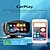 abordables Lecteurs multimédias pour voitures-Lecteur mp5 portable de voiture de 4,7 pouces avec caméra de recul à écran IPS pour voiture GPS navigation Bluetooth airplay miroir lien transmetteur aux/fm