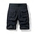ieftine Clasic-Bărbați Pantaloni scurti tactici Pantaloni Scurți Cargo Pantaloni Scurți Nasturi Buzunar Simplu Purtabil Scurt În aer liber Zilnic Camping și drumeții Modă Clasic Negru Verde Militar