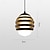levne Závěsná světla-LED závěsné svítidlo kuchyňský ostrůvek závěsné svítidlo 1-světlo 8 cm jednoduché provedení hliníkové lakované povrchy moderní severský styl ložnice jídelna 110-240v