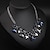 cheap Necklaces-Pendant Necklace Chrome Rhinestones Women&#039;s Elegant Vintage Fashion Geometrical Geometric Necklace For Wedding Party Anniversary