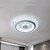 abordables Luces de techo-Luces de techo LED regulables 40/50 cm Montaje empotrado de metal de 1 luz en techo interior Iluminación de ahorro de energía estilo nórdico moderno sala de estar dormitorio 110-240 V solo regulable