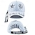 billige Herre baseballkasket-Herre Baseball kasket Solhat Trucker Hat Sort Hvid Bomuld Mode Afslappet Gade Daglig Stjerne Justérbar Solcreme Åndbart