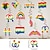 cheap Pride Parade Dec-Rainbow Festival Theme Party Spiral Hangers Pride Month Decorative Props June Party Spiral Hangers