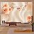 cheap Floral &amp; Plants Wallpaper-Cool Wallpapers Wall Mural Vintage Roses Pink 3D Wallpaper Wall Sticker Covering Print Adhesive Required 3D Effect Canvas Home Décor