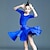 voordelige Latin danskleding-Latijnse dans Kinderdanskleding Kleding Pure Kleur Gesplitst Voor meisjes Prestatie Opleiding Halve mouw Hoog Polyester