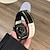 olcso Apple óraszíjak-Bőr zenekar Kompatibilis valamivel Apple Watch óraszíj 38mm 40mm 41mm 42mm 44mm 45mm 49mm Egyenetlen Két hang Luxus Valódi bőr Csere óraszíj mert iwatch Ultra 2 Series 9 8 7 SE 6 5 4 3 2 1