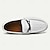 cheap Men&#039;s Slip-ons &amp; Loafers-Men&#039;s Loafers &amp; Slip-Ons Penny Loafers Leather Comfortable Slip Resistant Loafer Silver Black White