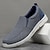 cheap Men&#039;s Slip-ons &amp; Loafers-Men&#039;s Loafers &amp; Slip-Ons Walking Classic Casual Outdoor Daily Canvas Comfortable Loafer Black Navy Blue Beige Summer Spring