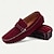 cheap Men&#039;s Slip-ons &amp; Loafers-Men&#039;s Loafers &amp; Slip-Ons Comfort Loafers Penny Loafers PU Leather Comfortable Slip Resistant Loafer Yellow-Brown Wine Black