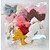 cheap Kids&#039; Headpieces-15PCS Pastoral Style Vintage Floral Print Bowknot Hair Clips For Kids Girls Cute Handmade Bow Headwear