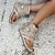 billige Ferietøfler-damekvast trendy flate sandaler, boho stil åpen tå spenne stropp string sandaler romerske strandsko khaki brun svart