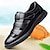 cheap Men&#039;s Sandals-Men&#039;s Leather Sandals Black Brown Summer Fishermen Sandals Closed Toe Sandals Comfort  Casual Daily Office &amp; Career  Breathable Magic Tape Shoes