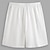 baratos shorts de linho-Homens Calção Shorts de linho Shorts de verão Com Cordão Cintura elástica Perna reta Tecido Conforto Respirável Curto Casual Diário Feriado Moda Estilo Clássico Preto Branco