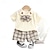 preiswerte Sets-2 Stück T-Shirt für Kleinkinder &amp;Shorts Outfit einfarbig Kurzarm Set Schulmode Alltag Sommer Frühling 3-7 Jahre