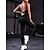 billiga Yoga Leggings &amp; Tights-Dam Yogabyxor Yoga leggings Hög midja Yoga Gymträning Pilates Trikåer Svart Purpur Fuchsia Elastan sporter Sportkläder Elastisk Smal