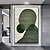 abordables Peintures Abstraites-Peinture abstraite blanche faite à la main sur toile, peinte à la main, 3d texturé, art mural vert moderne, peinture d'art pour salon, décoration de maison, pièce d'art d'hôtel