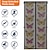 cheap Window Screen &amp; Door Screen-1pc Curtain, Household Magnetic Door Curtain, Butterfly Sunflower Color Anti-mosquito Door Curtain, Insect-proof Curtain, Living Room Kitchen Bedroom Printed Polyester Striped Soft Door Curtain, Home
