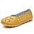 billige Hyttesko til kvinder-dame loafers åndbar komfortabel loafer casual flats åndbare slip-on sko sort hvid gul