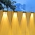 billiga Utomhuslampetter-solar led vägglampa superljus utomhus ip65 vattentät trädgårdsljus trädgårdslayout vägglampa hushåll innergård atmosfär väggtvättlampa 1/2/4st