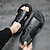 ieftine Sandale Bărbați-sandale barbati piele sandale negre de vara mers lejer vacanta zilnic pantofi plaja