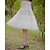 cheap Historical &amp; Vintage Costumes-Princess Lolita 1950s Petticoat Hoop Skirt Tutu Under Skirt Half Slip Knee Length Women&#039;s Solid Colored Petticoat
