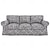 economico IKEA Copertine-Copridivano ektorp Copridivano trapuntato floreale in puro cotone 100% per divano 2 posti 3 posti serie ikea