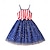 billiga Klänningar-toddler girls star stripe flag grafiska cami klänningar för självständighetsdagen fest barn sommarkläder