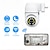 preiswerte IP-Netzwerkkameras für Innenräume-Wandstecker-Kamera WLAN 1080p Überwachungs-Heimsicherheitsschutz Nachtsicht-LED-Lampenlicht IP-Kameras