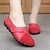 economico Slip-ons e mocassini da donna-mocassini slip-on da donna punta tonda comode scarpe basse appartamenti casual in ecopelle