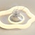 billiga Takfläktlampor-led takfläkt ljus 1-ljus 55 cm dimbar grandeals minimalistisk akryl sovrum kök modern nordisk stil 110-240v endast dimbar med fjärrkontroll
