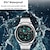 abordables Montres connectées-696 QS28 Montre intelligente 1.43 pouce Smartwatch Montre Connectée Bluetooth ECG + PPG Podomètre Rappel d&#039;Appel Compatible avec Android iOS Femme Hommes Mode Mains-Libres Rappel de Message IP 67