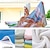 levne sady plážových ručníků-Sady ručníků, Zvíře / Klasický / Příroda a krajina 100% mikrovlákno Pohodlný Extra měkké Zahustit přikrývky