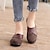 economico Slip-ons e mocassini da donna-mocassini slip-on da donna punta tonda comode scarpe basse appartamenti casual in ecopelle