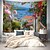 billige Ocean Beach Tapestry-Grækenland landskab hængende gobelin vægkunst stort gobelin vægmaleri indretning fotografi baggrund tæppe gardin hjem soveværelse stue dekoration