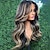 cheap Human Hair Lace Front Wigs-Unprocessed Virgin Hair 13x4 Lace Front Wig Middle Part Brazilian Hair Body Wave Multi-color Wig 130% 150% Density with Baby Hair Highlighted / Balayage Hair 100% Virgin Glueless Pre-Plucked For Women