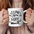 cheap Mugs &amp; Cups-1pc Romantic Love series Letter coffee cup novelty cup I love you very much couple cup 11 oz ceramic cup ceramic cup Family party gift
