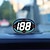 cheap Head Up Display-Advanced Universal HUD Head-up Display - Real-time Speedometer with Over-speed Alerts Auto Brightness &amp; Compass - Effortless Plug &amp; Play for All Cars