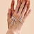 voordelige Armbanden-Dames Tennis armband Klassiek Kostbaar Modieus Luxe Strass Armband sieraden Zilver / Goud Voor Lahja Verloving