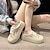 cheap Women&#039;s Slip-Ons &amp; Loafers-Women&#039;s Slip-Ons Slip-on Sneakers Daily Flat Heel Round Toe Casual Walking Elastic Fabric Loafer Camel Black