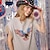 halpa Cosplay-anime-hupparit ja -T-paidat arkeen-Yhdysvaltojen lippu T-paita Yhdysvaltojen lippu Käyttötarkoitus Naisten Aikuisten Itsenäisyyspäivä 4. heinäkuuta Kuuma leimaus Rento / arki