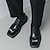 levne Pánské oxfordky-Pánské Oxfordské Retro Společenské boty Britské stylové plaidové boty Obchodní Bristké Britský gentleman Venkovní Denní PU Dodává na výšce Pohodlné Protiskluzové Šněrování Černá Jaro Podzim