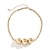 cheap Necklaces-Choker Necklace Gold Plated Women&#039;s Punk Vintage Beads Wedding Circle Necklace For Party Street Club