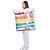 economico Costumi da donna-Costume di Carnevale 2026 Arcobaleno Carnevale Costume Cosplay LGBT LGBTQ Cosplay Costume Divertente Adulti Per uomo Per donna Mascherata Carnevale Mascherata Parata dell'Orgoglio Costume di