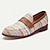 cheap Men&#039;s Slip-ons &amp; Loafers-Men&#039;s Colorful Chevron Woven Penny Loafers