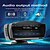 abordables Lecteurs multimédias pour voitures-Lecteur mp5 portable de voiture de 4,7 pouces avec caméra de recul à écran IPS pour voiture GPS navigation Bluetooth airplay miroir lien transmetteur aux/fm