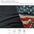 billige T-skjorter med 3D-trykk til herrer-Dyr Bokstaver Amerikansk amerikansk flagg Ørn Mote treningsklær Herre 3D-utskrift T skjorte Gate Sport &amp; Utendørs Festival Amerikansk uavhengighetsdag T skjorte Svart Hvit Rød Crew-hals Skjorte