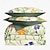 Недорогие Комплекты пододеяльников-Пододеяльник с растениями и цветами, комплект кровати, комплект из 2 предметов, комплект из 3 предметов, легкий, мягкий, короткий, плюшевый, утолщенный войлочный квадратный постельный комплект